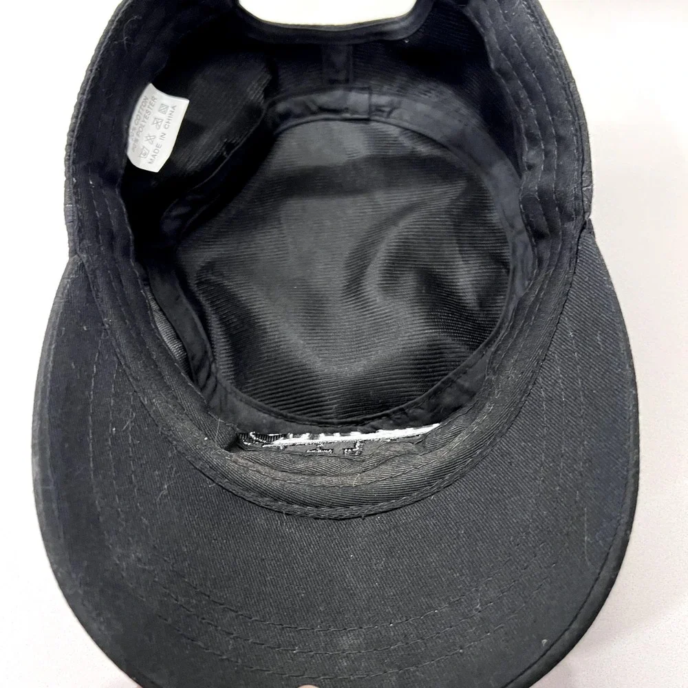 Seattle Hat Cap Adult Hat Black Strap Back Adjustable‎ Colorful Rainbow